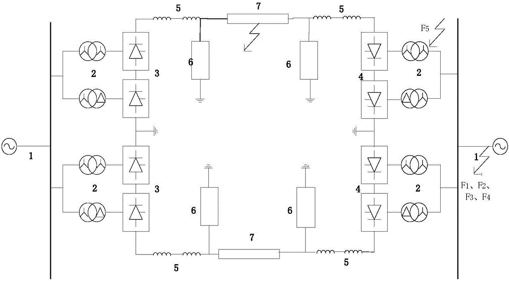 Method for diagnosing commutation failure of extra-high-voltage DC power transmission system