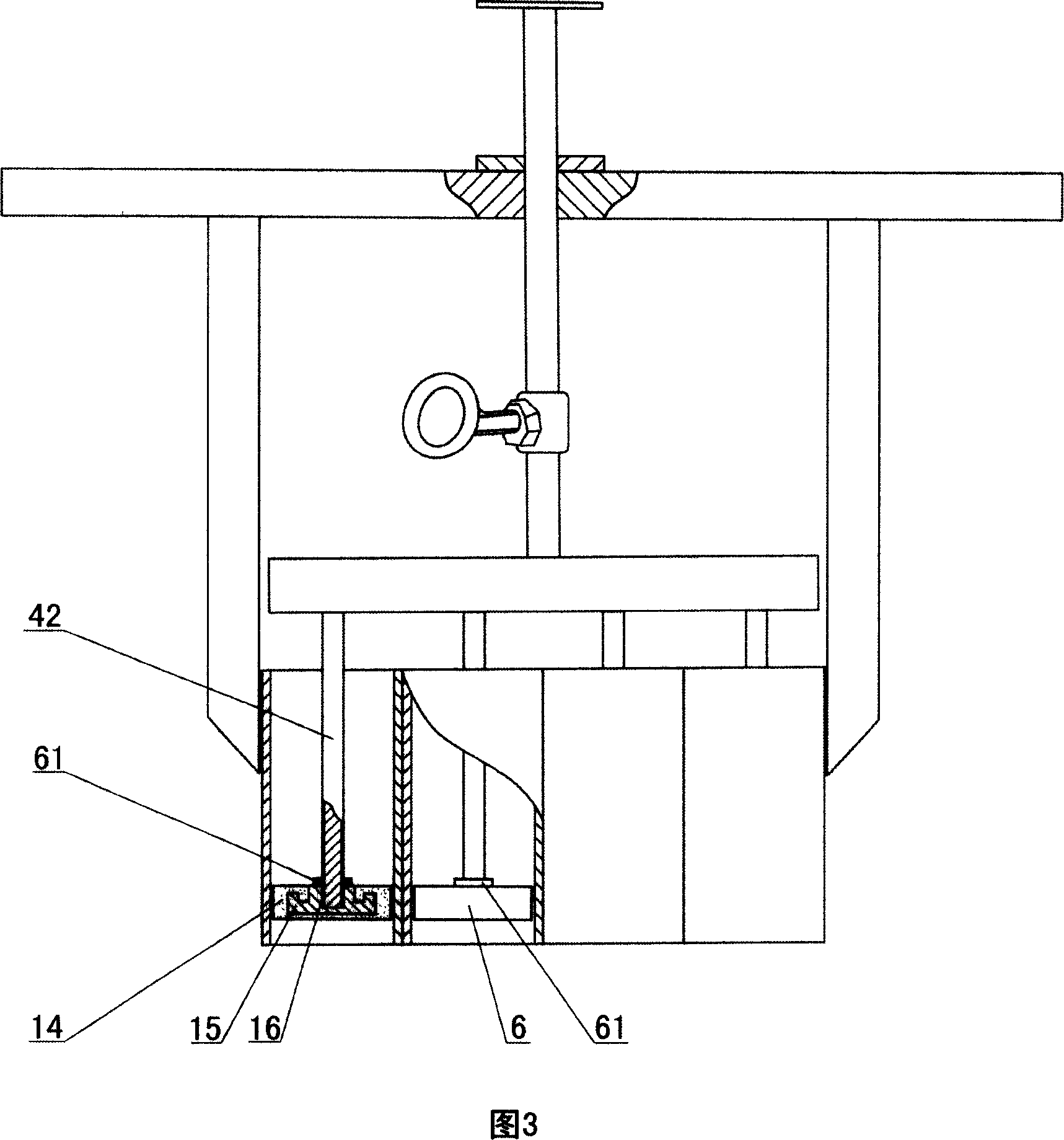 Stuffing separating equipment