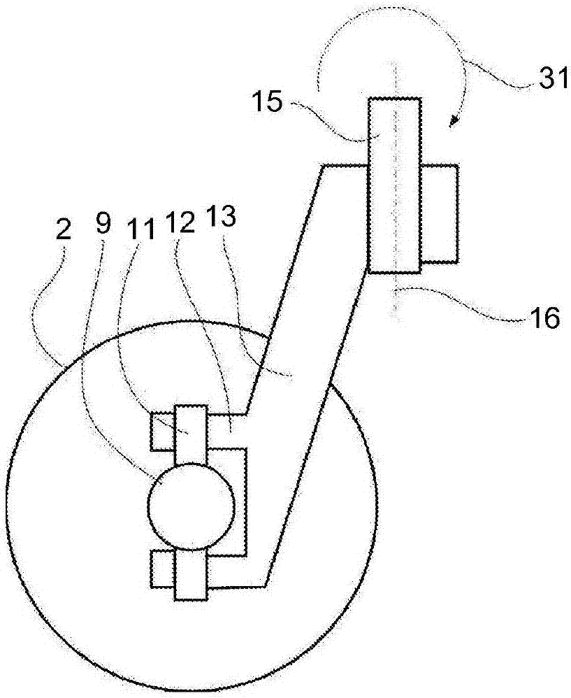 Torque mounting of the actuator on the clutch housing/transmission housing