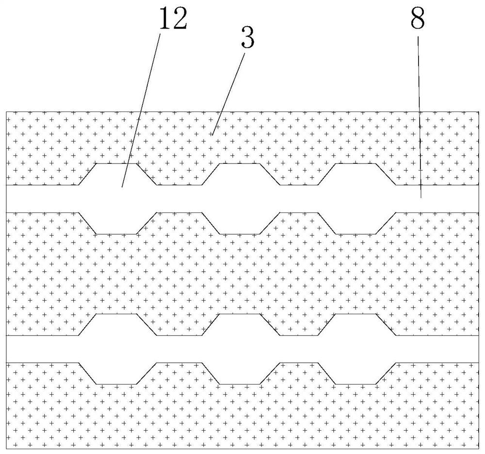 Waste mud dehydration and solidification treatment method