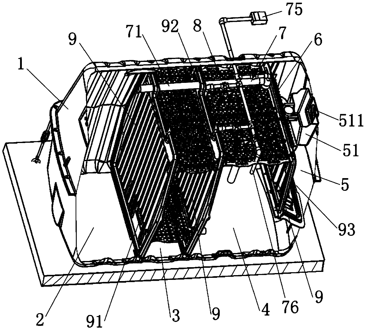 Purification tank and sewage treatment process