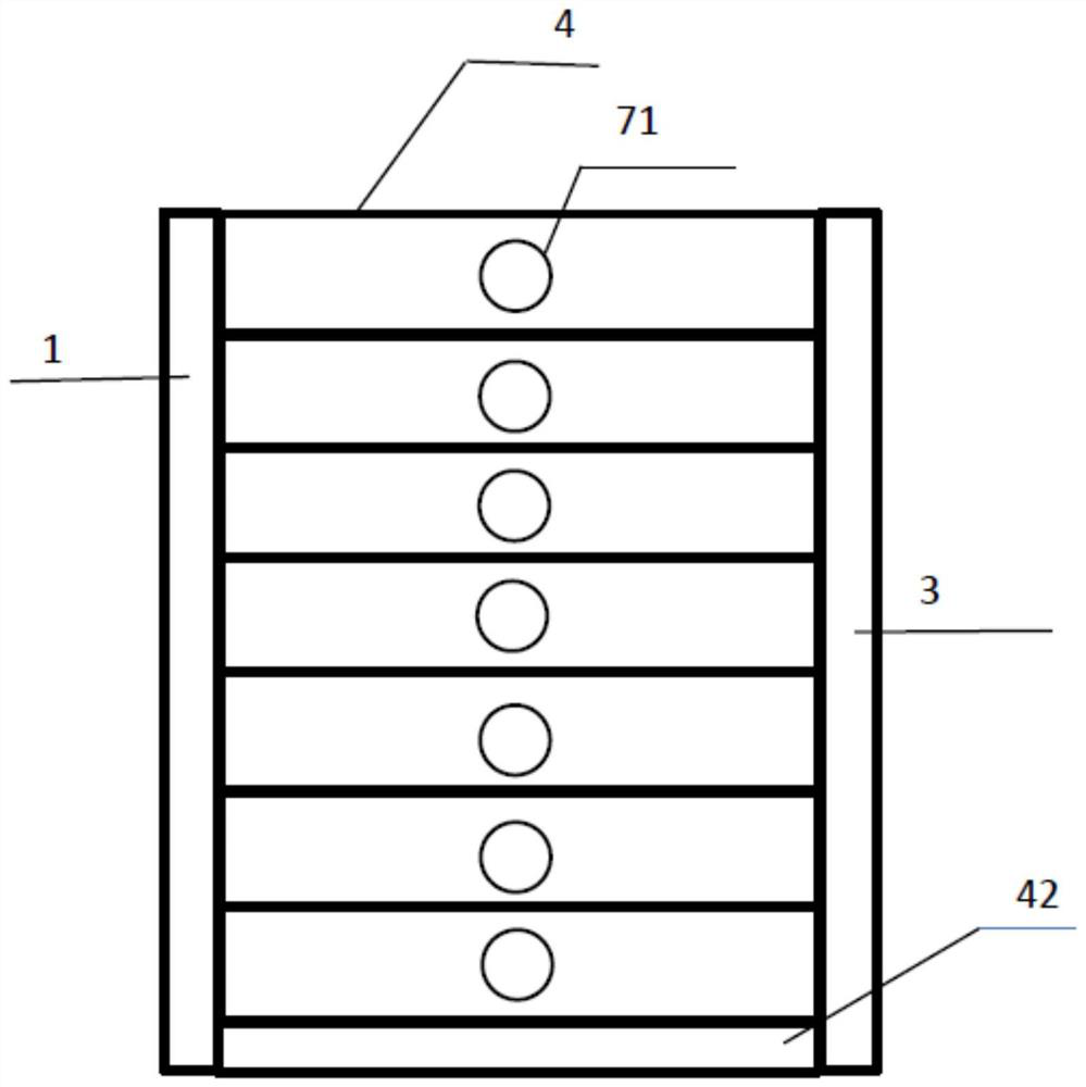 Construction method of laminated combined concrete servo formwork