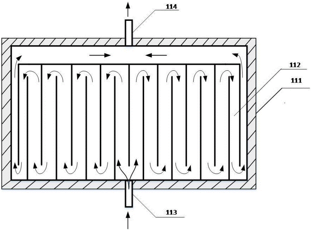 Waste heat recovery system for fuel battery trolley car based on thermoelectric power generation