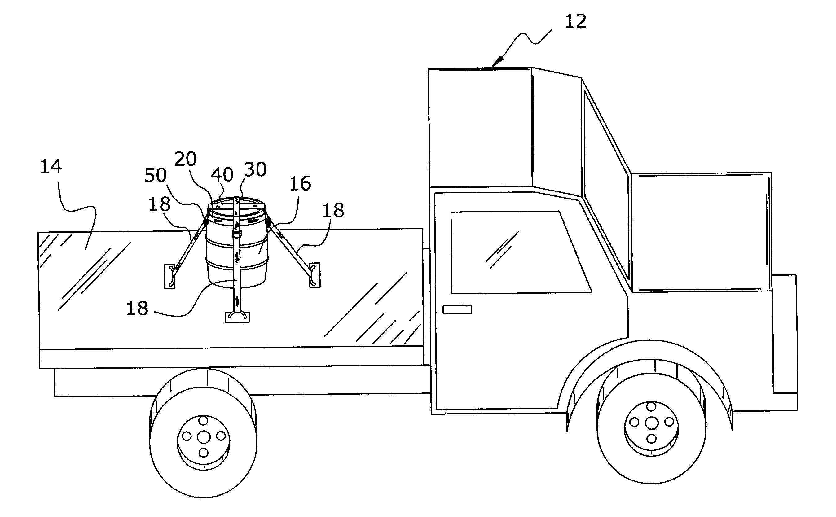 Container securing system