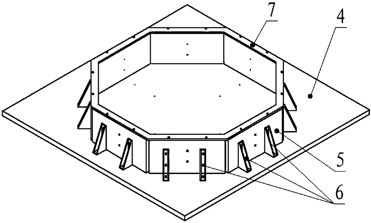 Curing forming tool and method for honeycomb sandwich structure