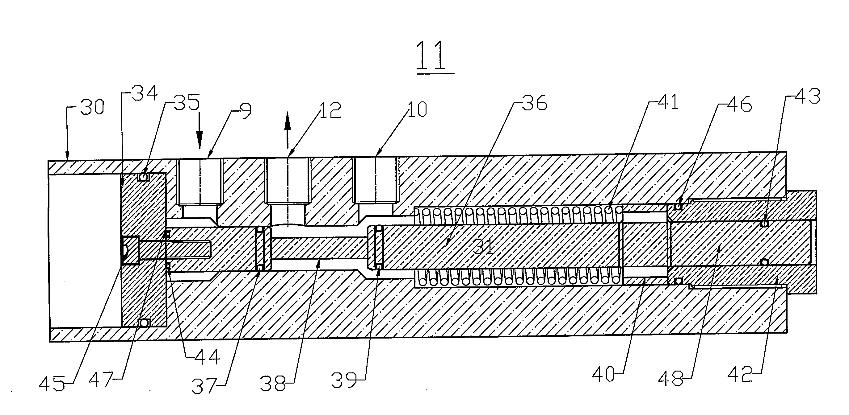 Auxiliary tank and mains water supply system