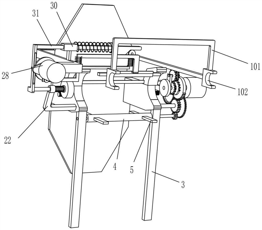 A rotary bonding device for beverage bottle wrapping paper