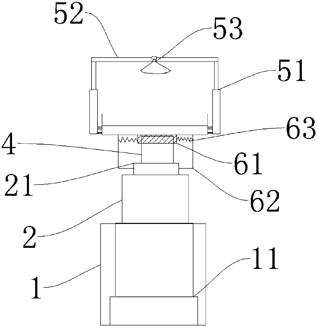 Floor projector stand