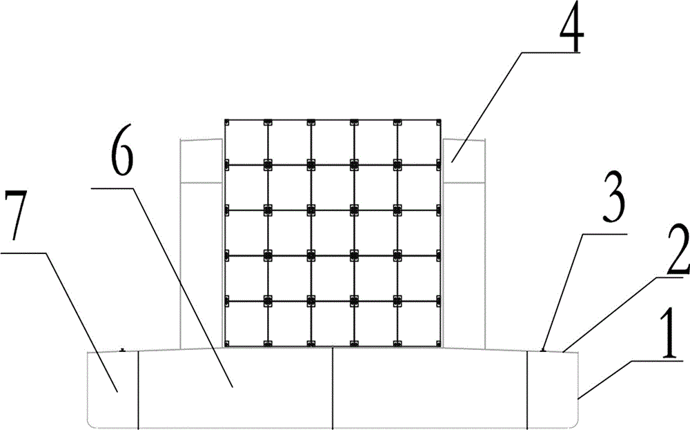 LNG tank container reloading ship