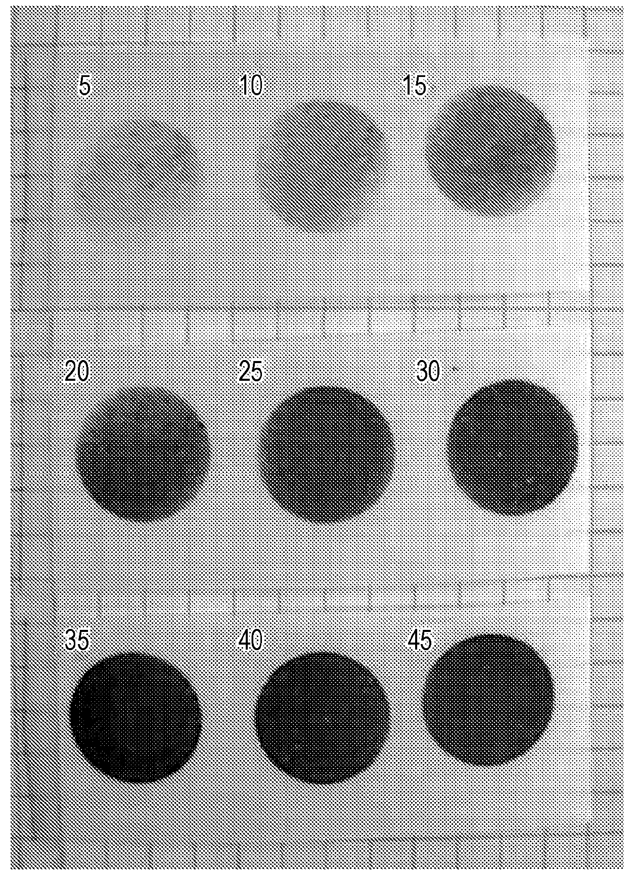 Pressure imaging and indicating materials and devices