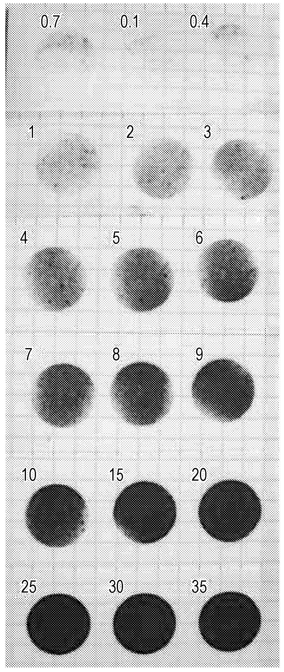 Pressure imaging and indicating materials and devices