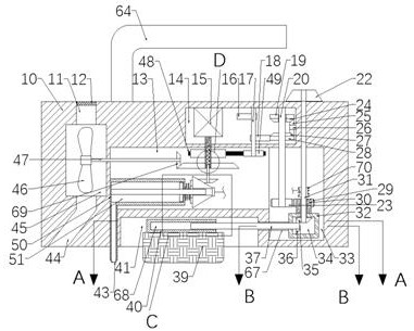 Range-adjustable full-automatic automobile waxing maintenance device