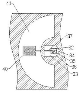 Range-adjustable full-automatic automobile waxing maintenance device