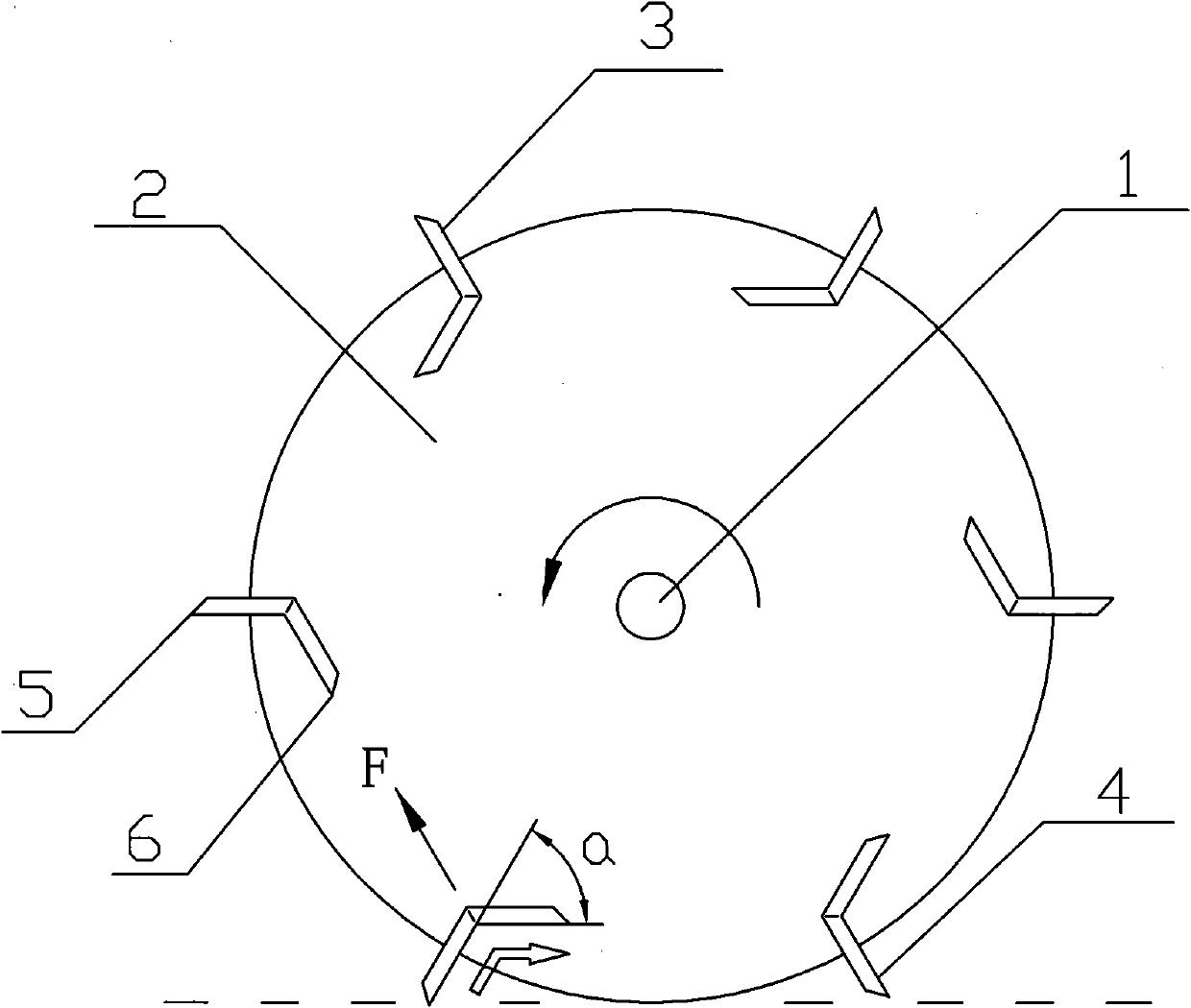 Paddle wheel for paddle wheel ship