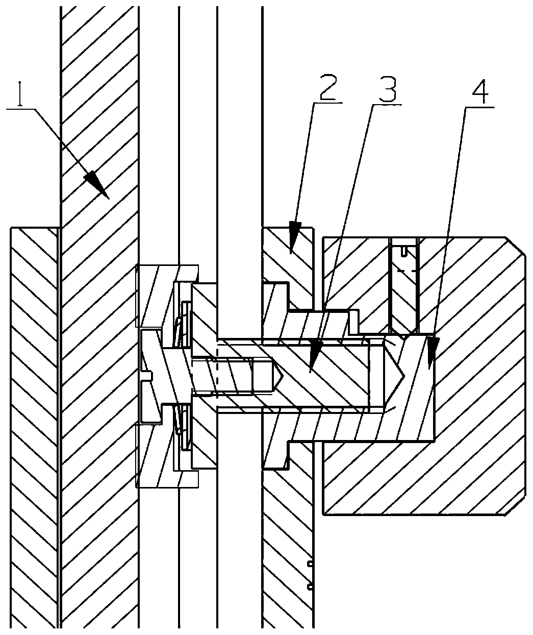 A height adjustment device with damping effect