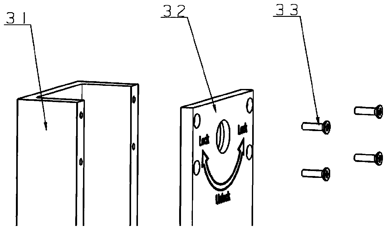 A height adjustment device with damping effect