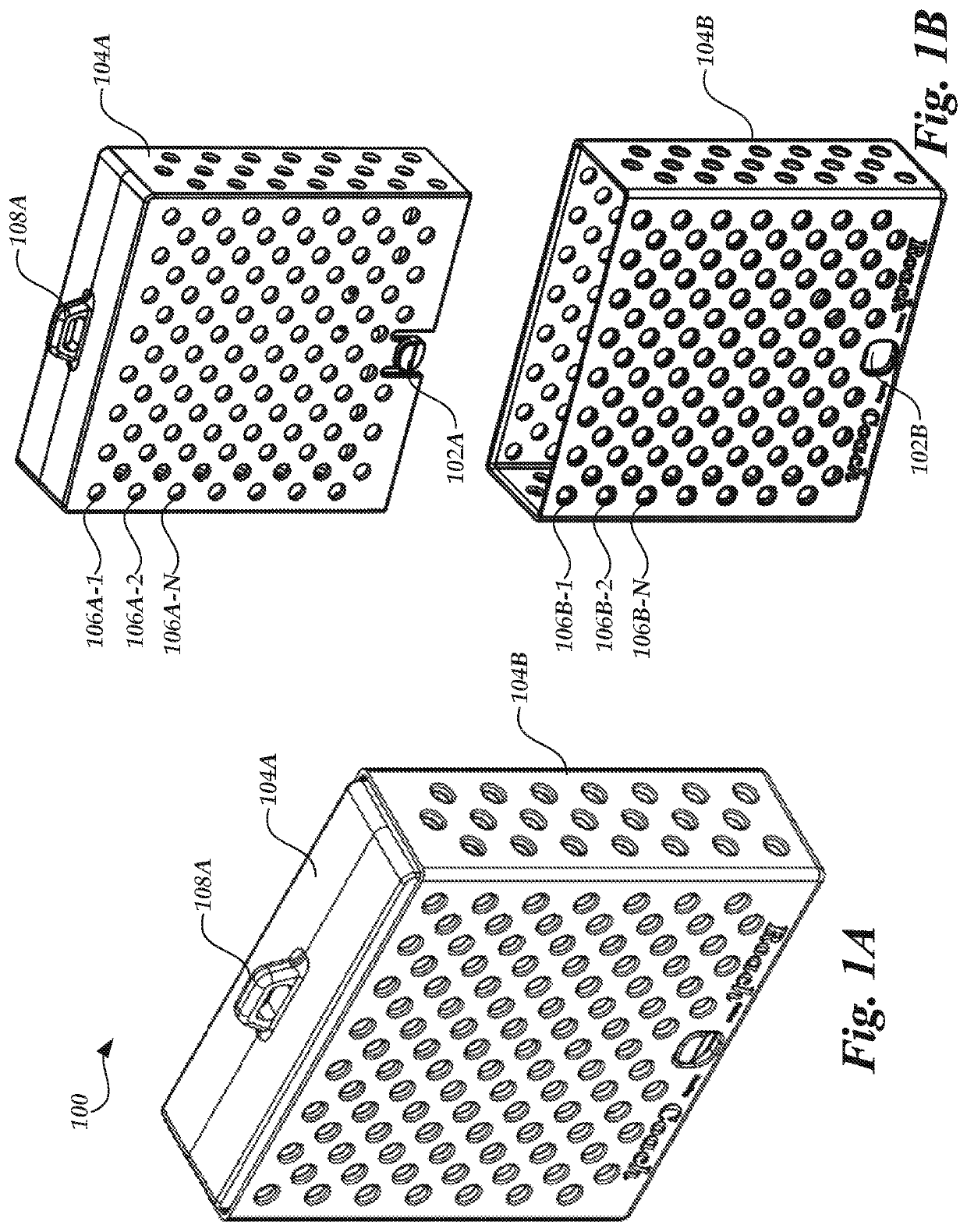 Bait container and variable dispenser