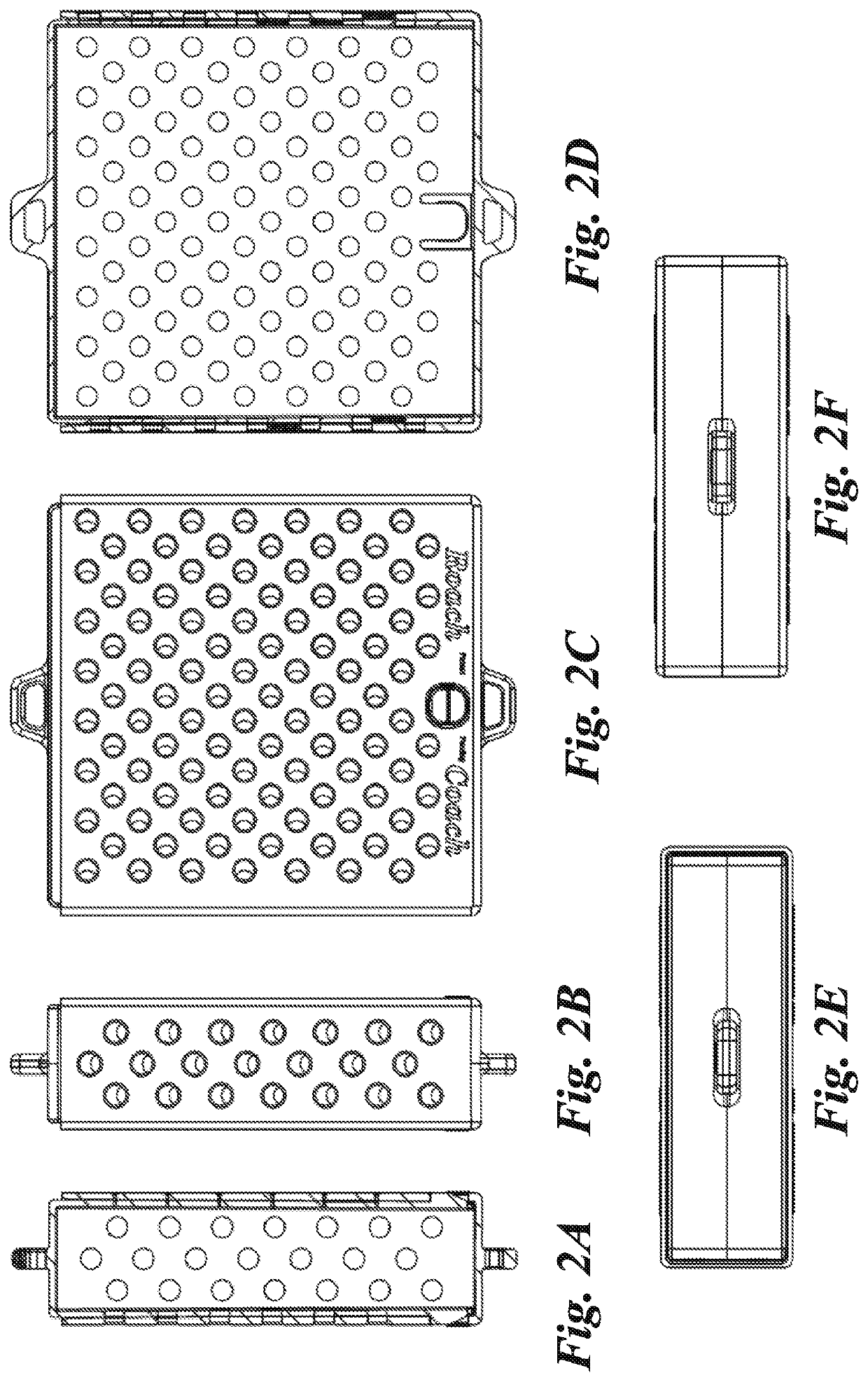 Bait container and variable dispenser