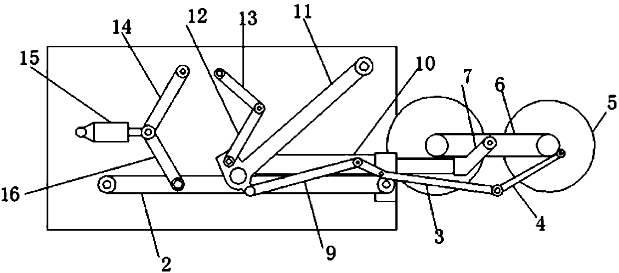 Train wheel lifting adjusting device and double-gauge train