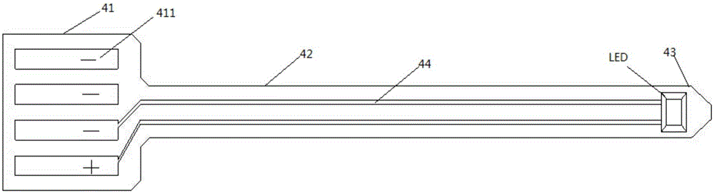 Wireless program-control light stimulation device