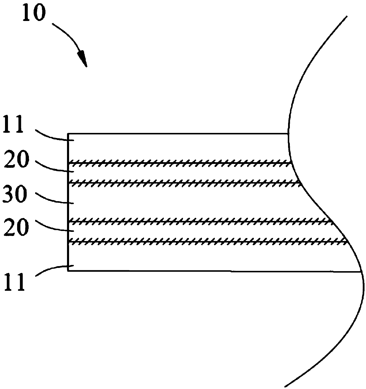 Friction plate structure and manufacturing method thereof