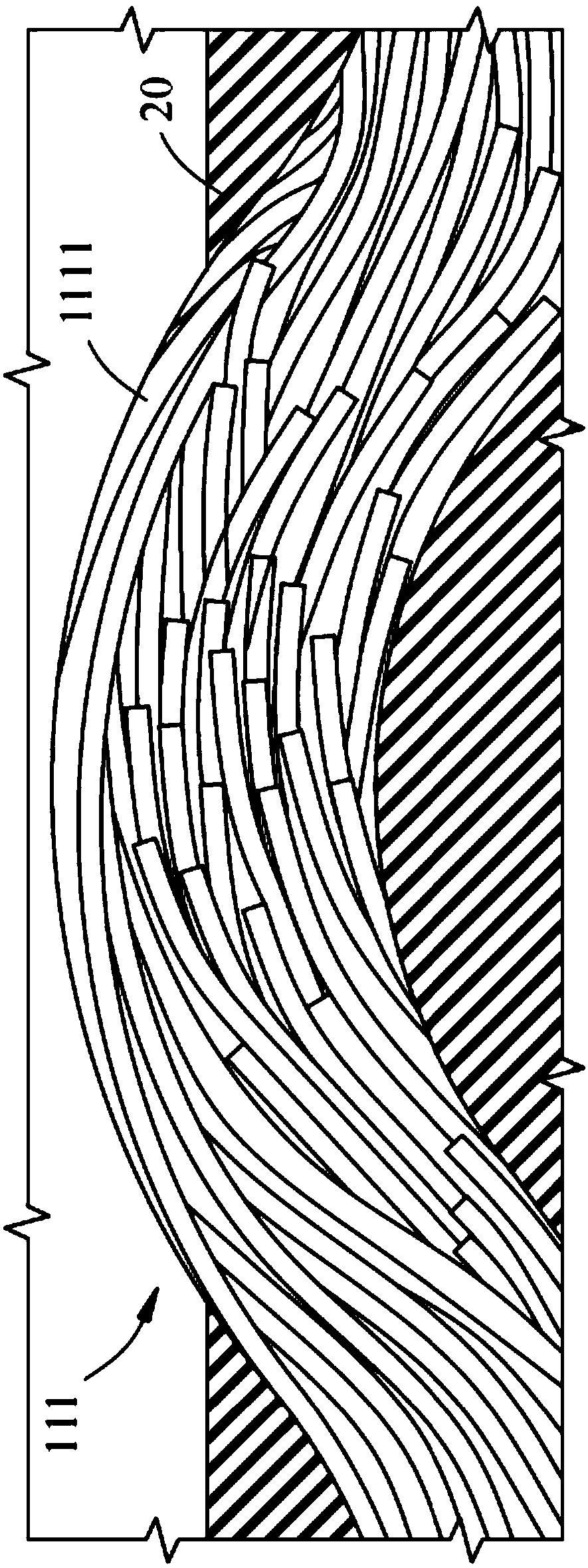 Friction plate structure and manufacturing method thereof