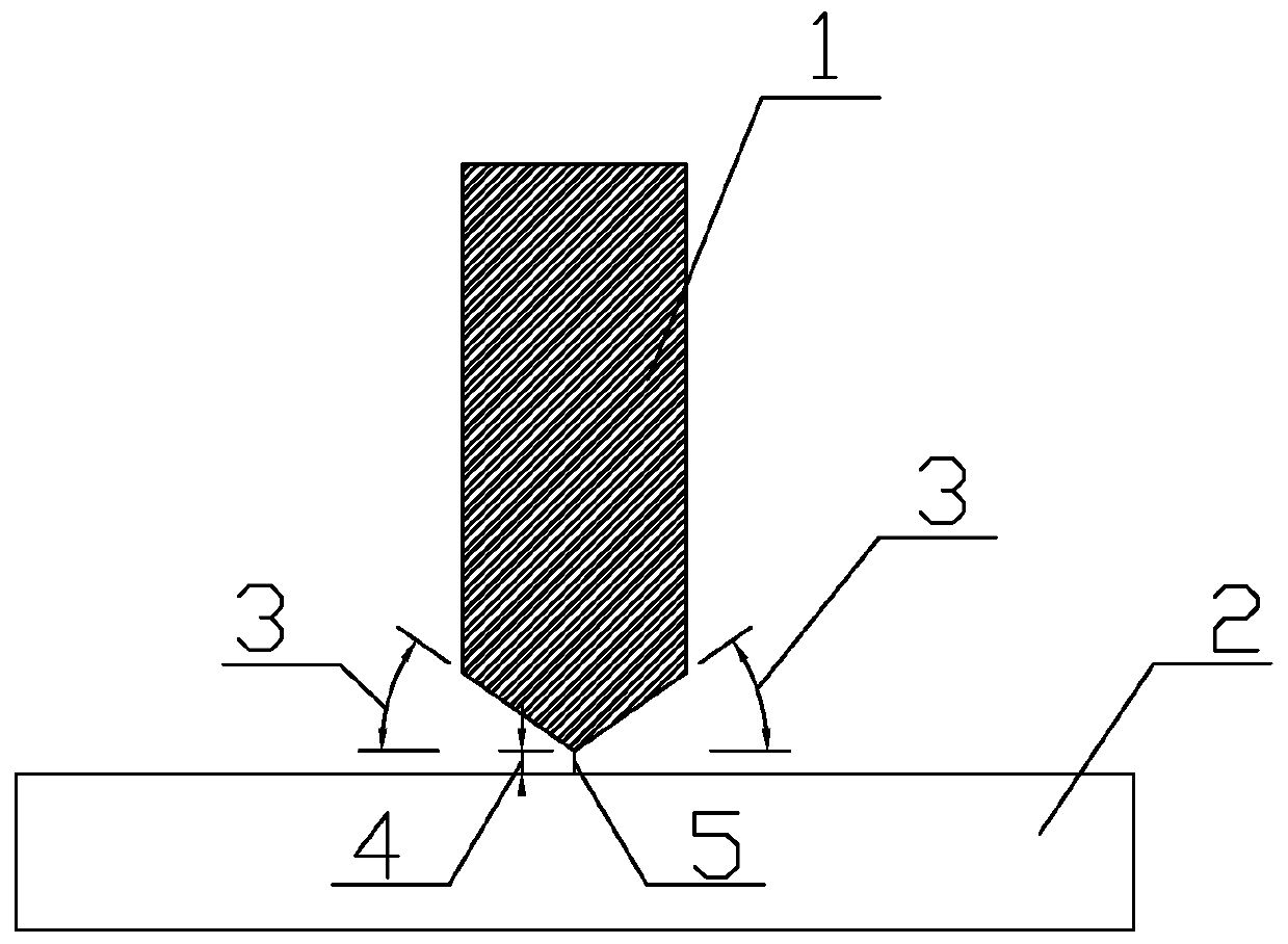 Double-sided double-arc back-gouging-free welding method of Q460 corrosion-resistant and fire-resistant steel plates