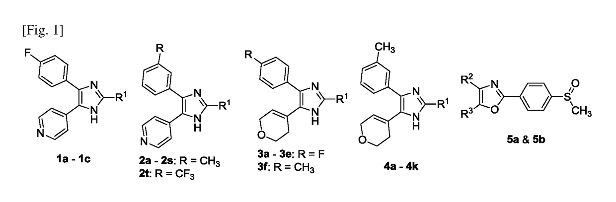 2,4,5-tri-substituted azole-based casein kinase 1 inhibitors as inducers for cardiomyogenesis