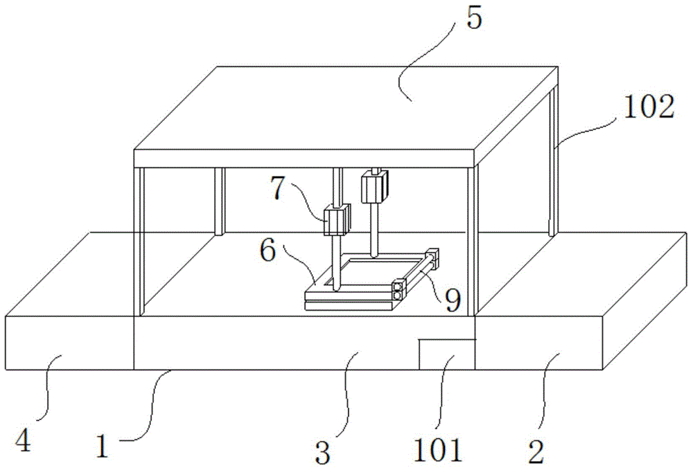 Semi-automatic polarizer stripping device for liquid crystal display panel