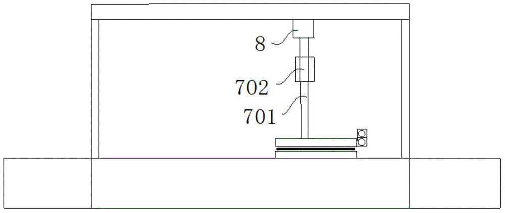 Semi-automatic polarizer stripping device for liquid crystal display panel