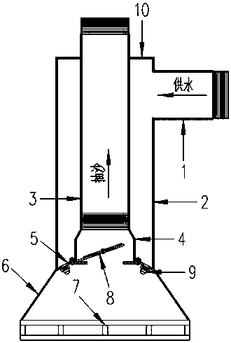 Flush suction sand head