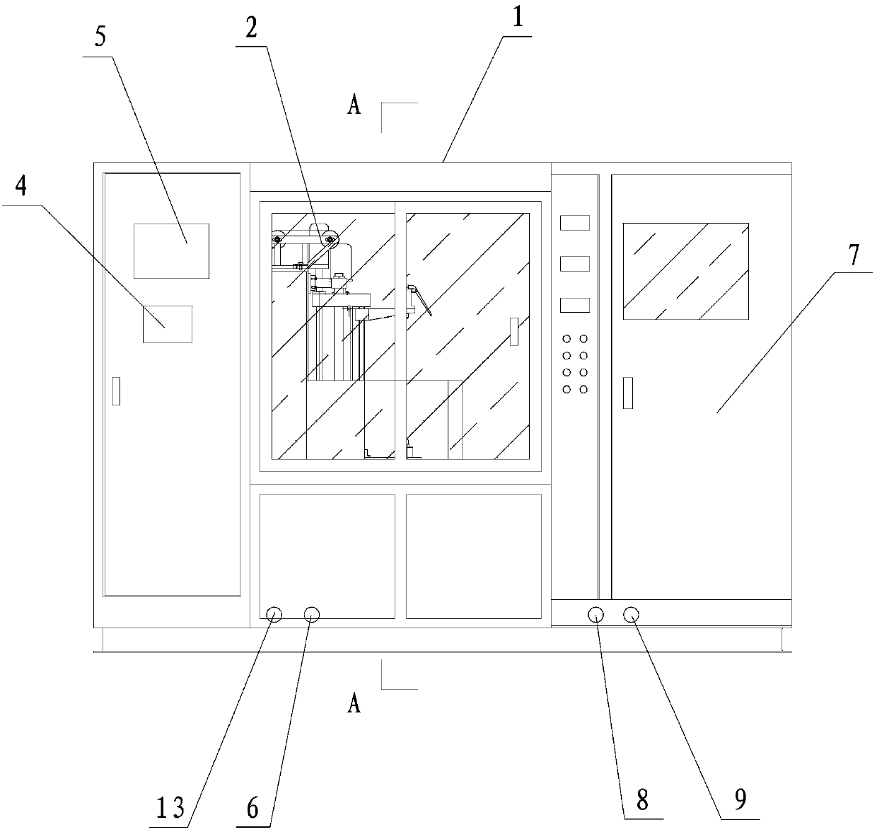 High-frequency induction heat-treatment system with IGBT (Insulated Gate Bipolar Translator)