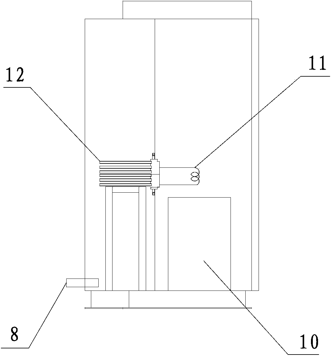 High-frequency induction heat-treatment system with IGBT (Insulated Gate Bipolar Translator)