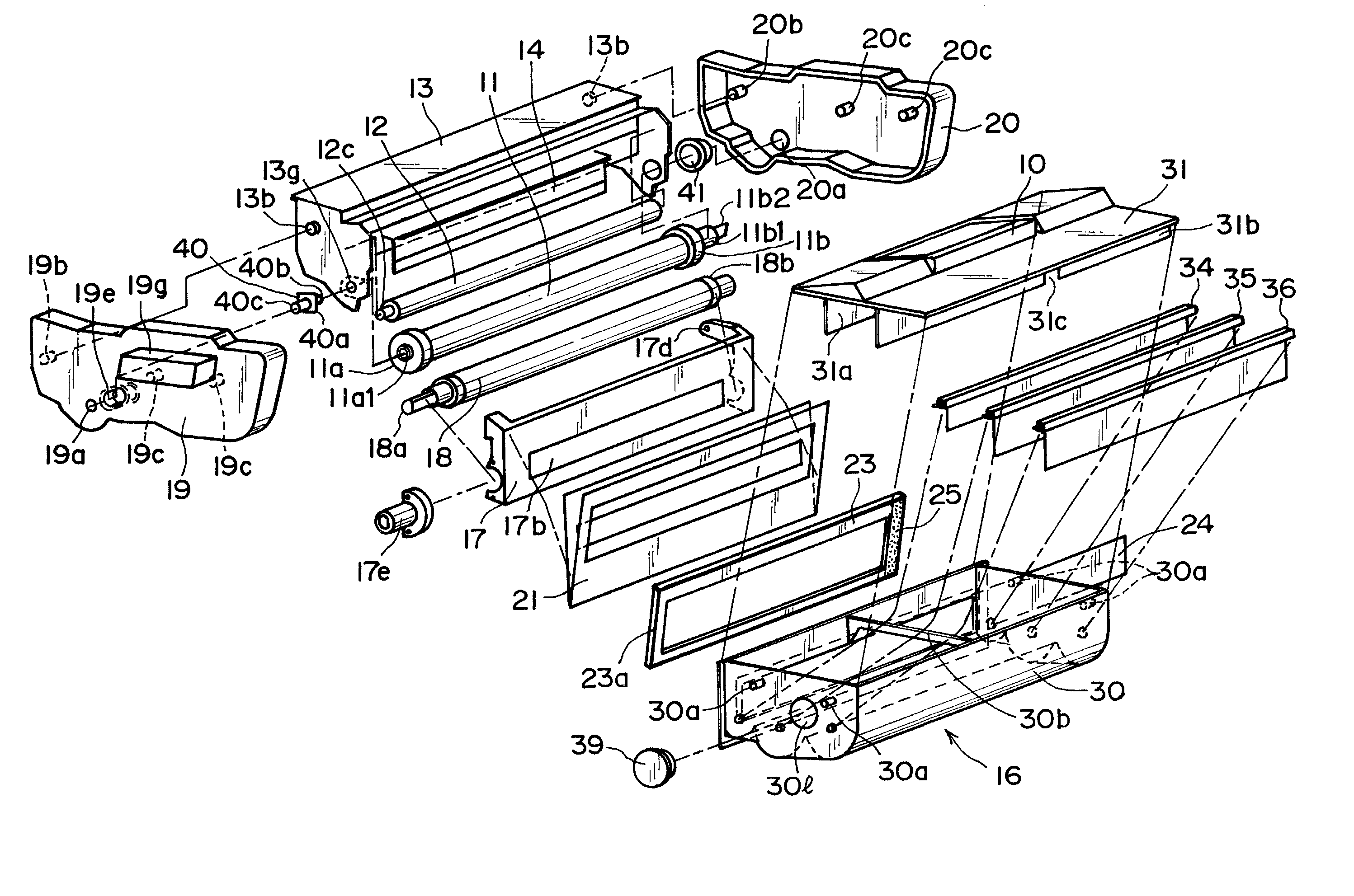 Process cartridge remanufacturing method