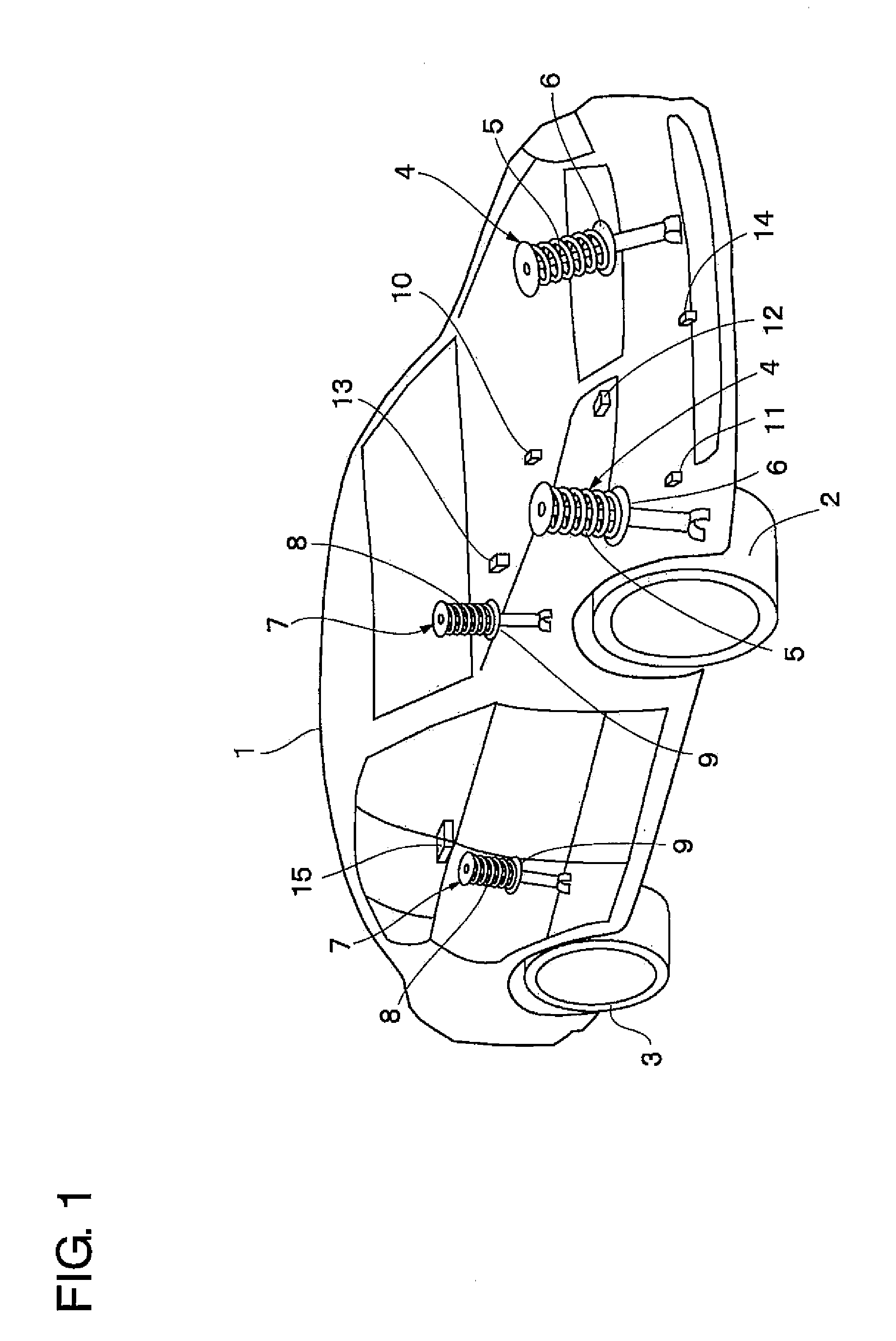 Vehicle attitude controller