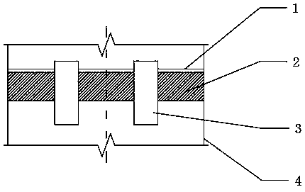 Composite tower plate with high flux and high defoaming efficiency