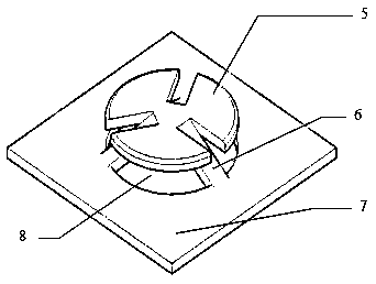 Composite tower plate with high flux and high defoaming efficiency