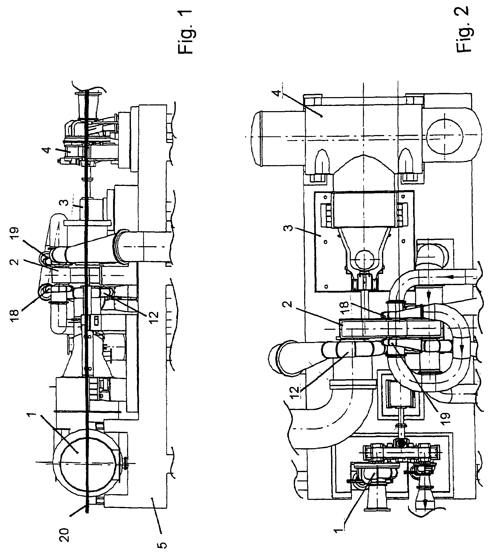 Multistage turbocompressor