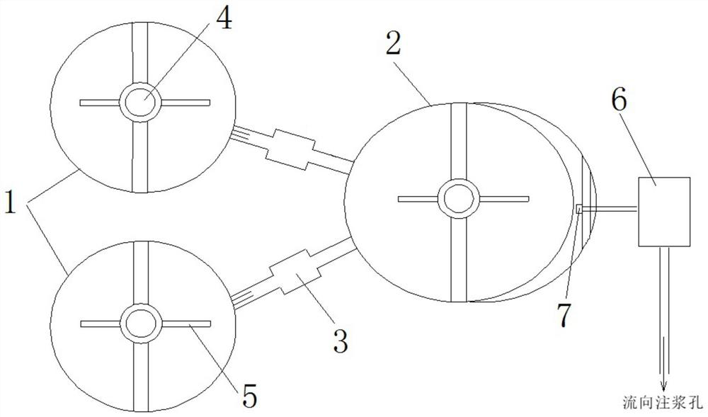 Construction method for treating goaf penetrating through spontaneous combustion ignition area