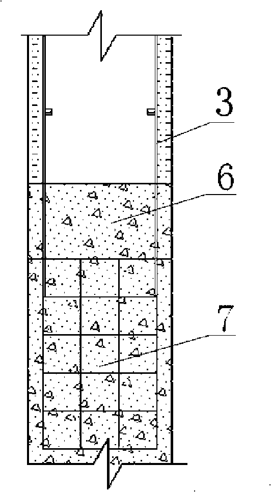 Pile, pole interface positioning device and construction method