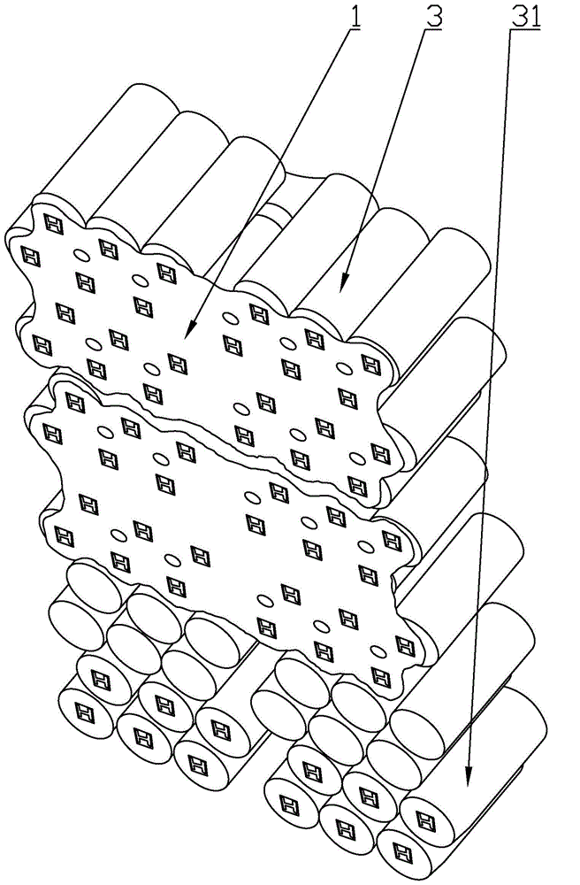 Connecting piece of battery module