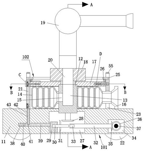 A fire water cannon that can accommodate a hose