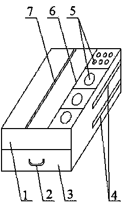 Double-layered medical tray