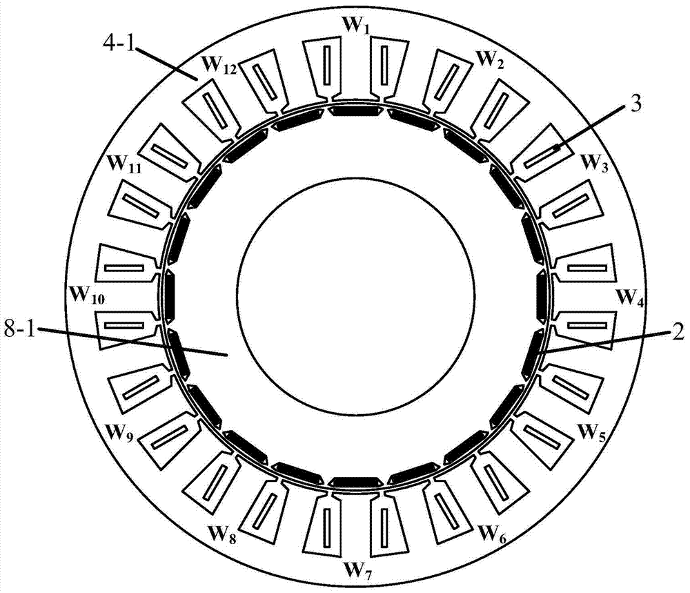 A permanent magnet and variable reluctance parallel hybrid excitation brushless motor