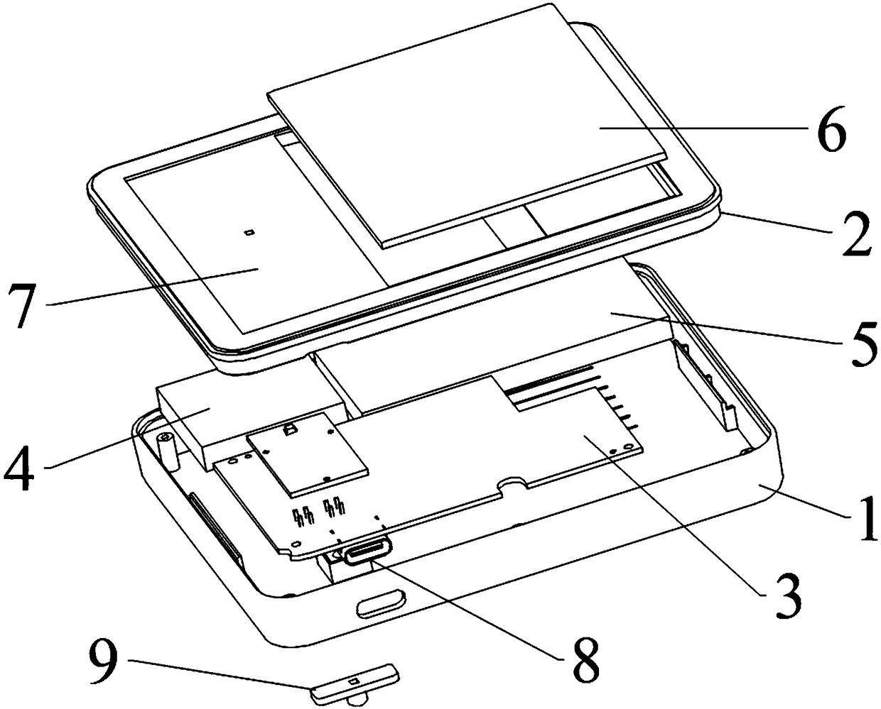 One-key type car moving locator