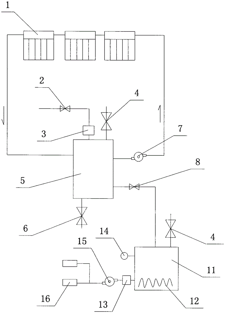 Solar water heating system