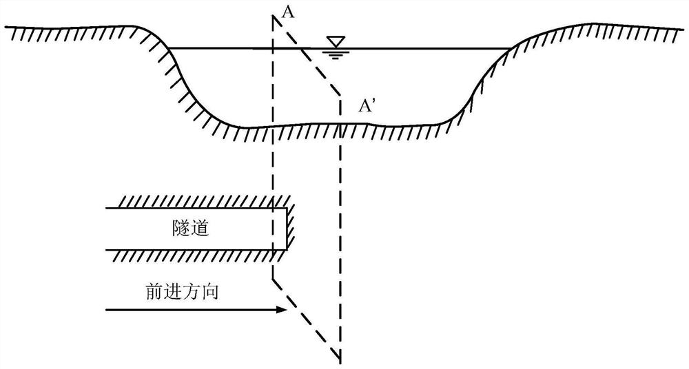 A system and method for monitoring underwater settlement and deformation during tunnel excavation