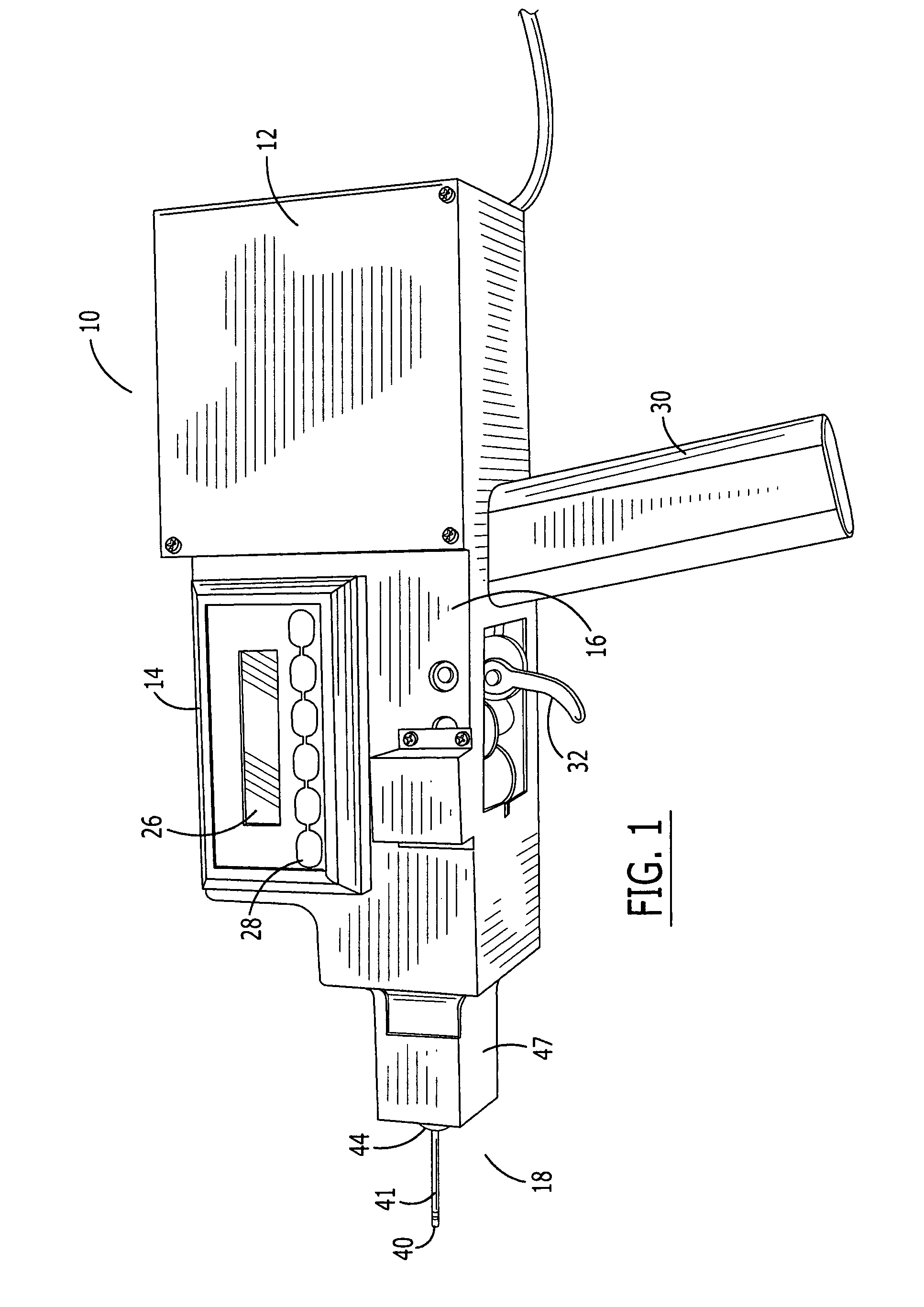 Apparatus for measuring characteristics of a hole and associated method