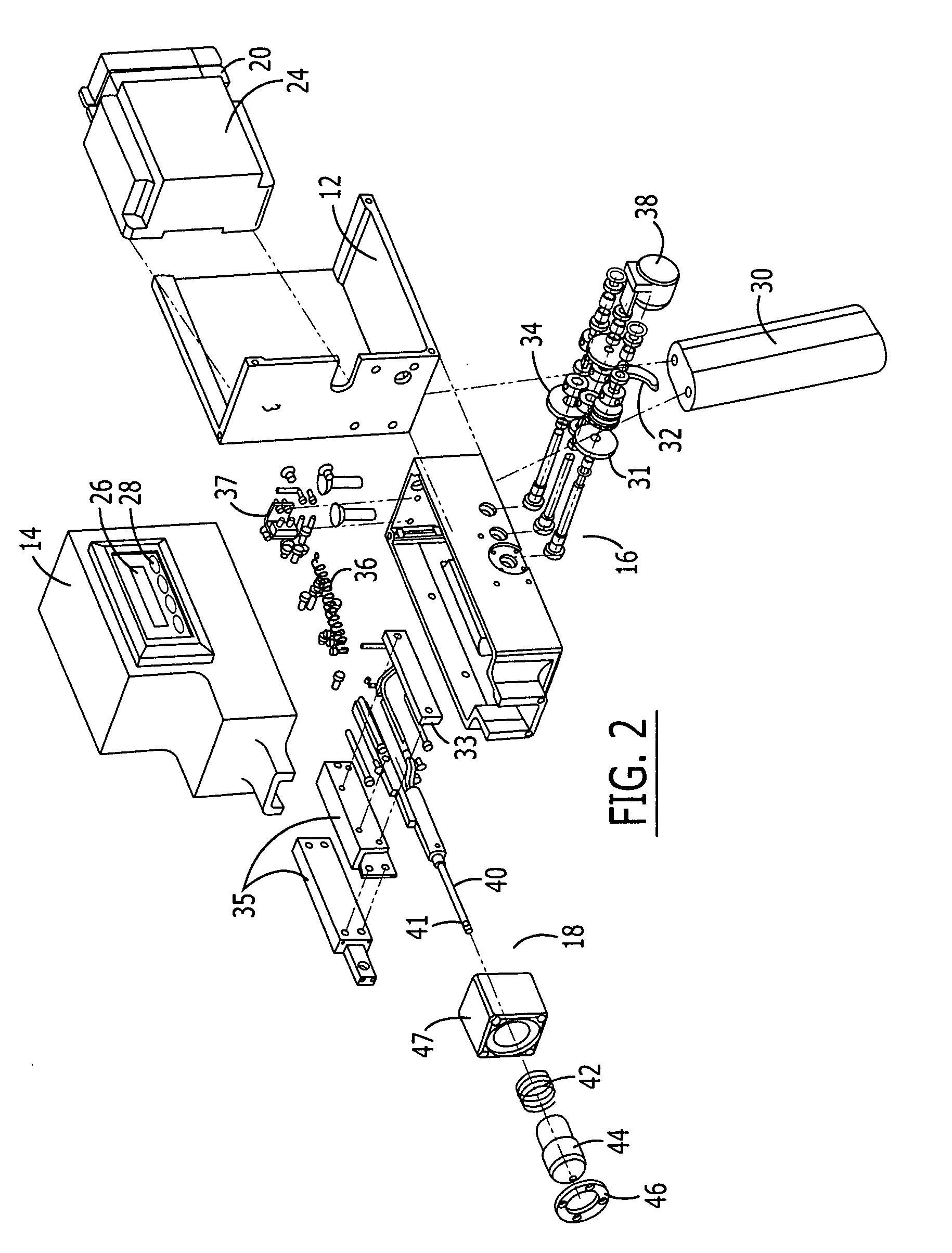 Apparatus for measuring characteristics of a hole and associated method