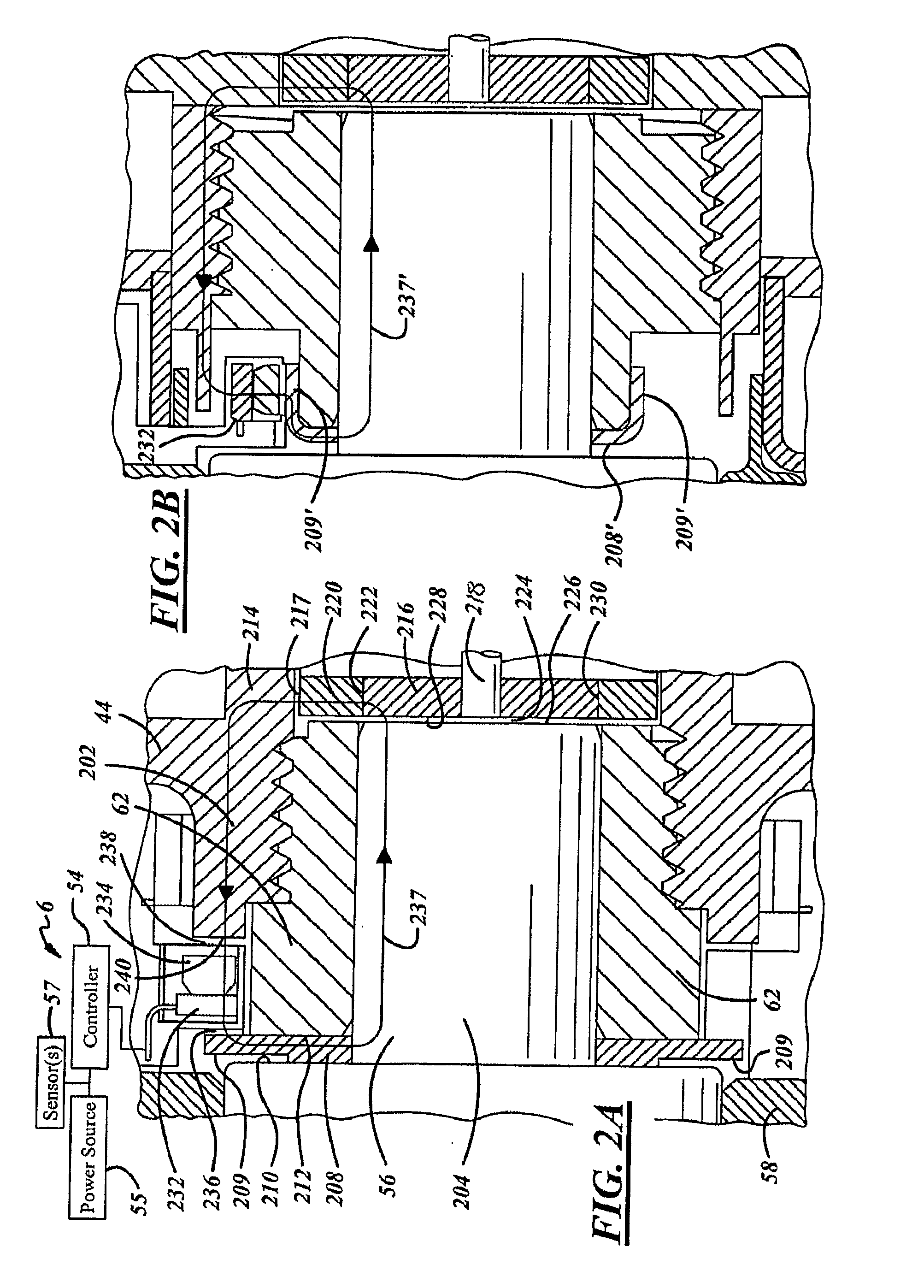 Electromagnetic differential speed control system for a fluid coupling device